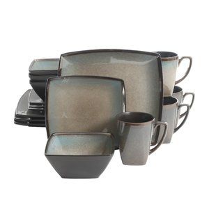 Tequesta 16-Piece Casual Tan Stoneware Dinnerware Set (Service for 4)